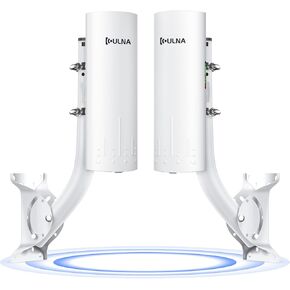 ULNA CPE966 Gigabit Wireless Bridge with 2 Packs J Bracket Mount