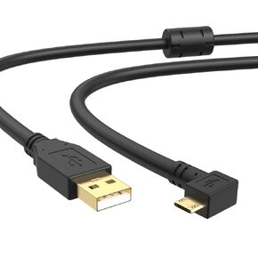 كابل بيانات USB-AM إلى Type-C 5M (16 قدمًا) مع كبل حبل الكاميرا المغناطيسي ومزامنة البيانات المزامنة مع Canon و Sony و Fujifilm و Nikon Camera Tethering و WebCams Live Preview