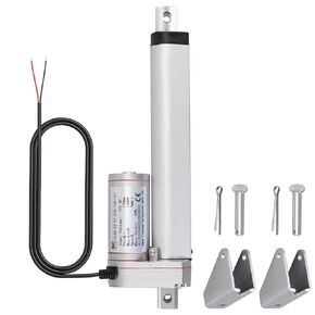Justech 150mm محرك المحرك الخطي DC 12V 1500N للسيارات السيارات RV فتحت باب كهربائي المركبات السفن البضائع التلفزيون رفع الجداول تدليك سرير الكهربائية أسرة الكراسي الطبية المعدات الكهربائية إطارات الكاميرا