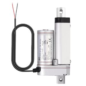 Justech 150mm Linear Actuator Motor DC 12V 1500N for Auto Car RV Electric Door Opener Vehicles Vessels Cargo TV Lift Tables Massage Beds Electric Beds Medical Chairs Electric Equipment Camera Frames