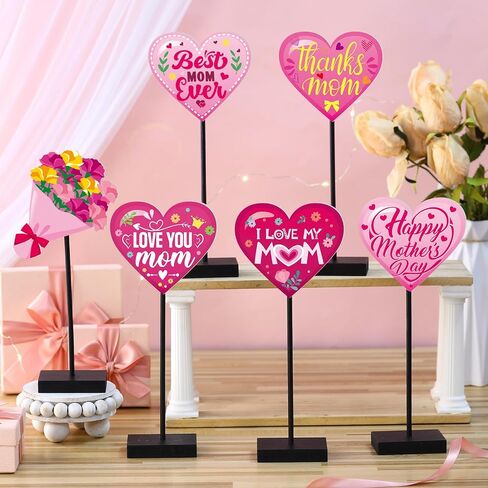 Juexica 6 Pcs Day of the Dead Table Decorations Happy Dia De Los Muertos Wooden Table Centerpiece Cinco De Mayo Wooden Plaque Signs for Birthday Party Supplies Tabletop Ornaments Halloween in Saudi Arabia