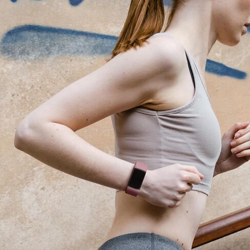2 حزمة نطاقات متوافقة مع Fitbit Charge 6 / Fitbit Charge 5 نطاقات للنساء الرجال ، معصم الاستبدال الرياضي الكلاسيكي المقاوم للماء in Kuwait