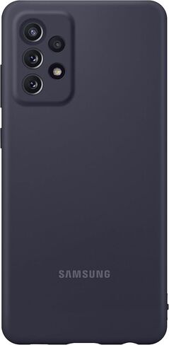 Samsung Compatible A72 Silicone Cover Black in Kuwait