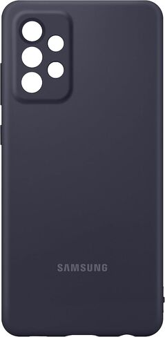 Samsung Compatible A72 Silicone Cover Black in Kuwait