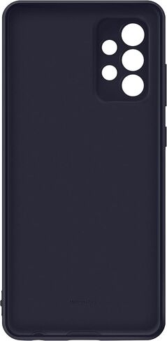 Samsung Compatible A72 Silicone Cover Black in Kuwait
