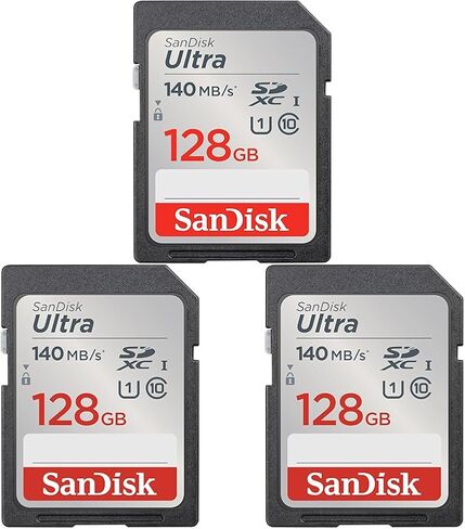 SanDisk 32GB Ultra SDHC UHS-I Memory Card - 120MB/s, C10, U1, Full HD, SD Card - SDSDUN4-032G-GN6IN [Older Version] in Kuwait