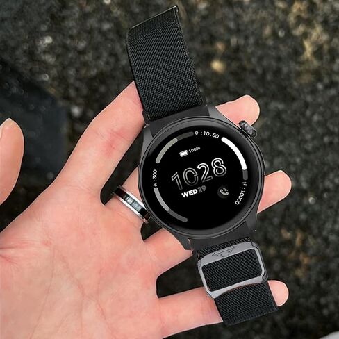 Compatible for Drwvgjk Smart Watch Bands, Quick Release Stretchy Solo Loop Adjustable Nylon Replacement Straps Compatible for Drwvgjk P45 Pro, P45, P95, S37 Smart Watch in Kuwait