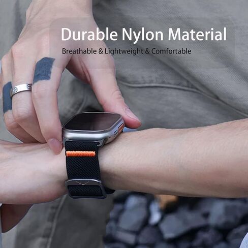 Compatible for Drwvgjk Smart Watch Bands, Quick Release Stretchy Solo Loop Adjustable Nylon Replacement Straps Compatible for Drwvgjk P45 Pro, P45, P95, S37 Smart Watch in Kuwait