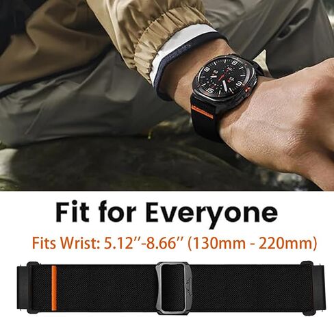 Compatible for Drwvgjk Smart Watch Bands, Quick Release Stretchy Solo Loop Adjustable Nylon Replacement Straps Compatible for Drwvgjk P45 Pro, P45, P95, S37 Smart Watch in Kuwait