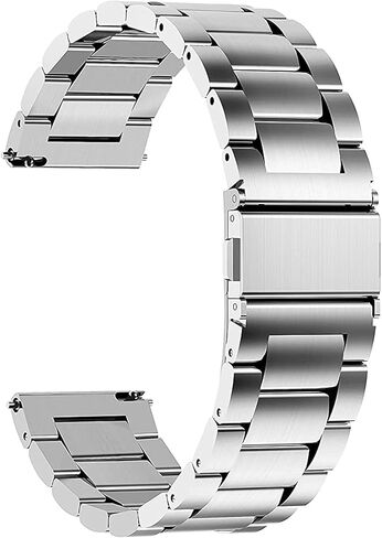 Compatible with Dyurwa P97 Smart Watch Band, Quick Release Stainless Steel Metal Replacement Strap Bracelet Compatible for Soudorv P97, Dyurwa P97 Smart Watch in Saudi Arabia