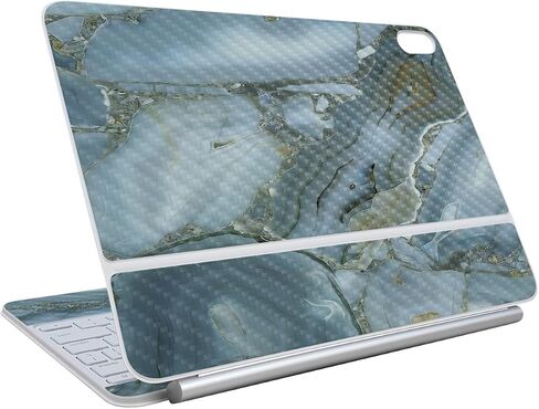 Skin Compatible with Apple Magic Keyboard for iPad Air 11-inch (M3) 2025 - Plaid - Premium 3M Vinyl Protective Wrap Decal Cover - Easy to Apply | Crafted in The USA by MightySkins in Saudi Arabia