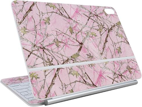 Skin Compatible with Apple Magic Keyboard for iPad Air 11-inch (M3) 2025 - Plaid - Premium 3M Vinyl Protective Wrap Decal Cover - Easy to Apply | Crafted in The USA by MightySkins in Saudi Arabia