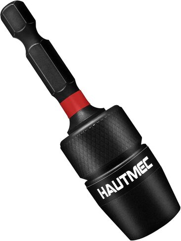 HAUTMEC 1/4"Magnetic Impact Tough Bit Holder,2pcs Screwdriver Extension, Quick-Change Hex Shank Set for Screwdriver Bits Nuts Drills Maintenance and repairing HT0163-SH in Kuwait