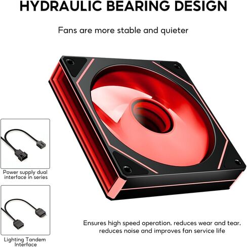 Prism 4 MAX 120mm ARGB case Fan,Infinity Mirror RGB Light Effect 5V 3PIN Motherboard Light Sync 800~1600RPM PWM PC Fan Suitable for Computer Case and CPU Cooler（White） in Saudi Arabia