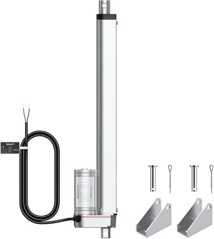 Justech 150mm Linear Actuator Motor DC 12V 1500N for Auto Car RV Electric Door Opener Vehicles Vessels Cargo TV Lift Tables Massage Beds Electric Beds Medical Chairs Electric Equipment Camera Frames in Saudi Arabia
