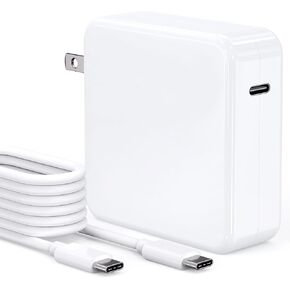 96W USB C Laptop Charger Power Adapter Replacement for Mac Book Pro 16, 15, 14, 13 inch 2023, 2022, 2021, 2020, 2019, 2018,mac Book air,IPad Pro, Fast Charging Type C Power Cord Supply