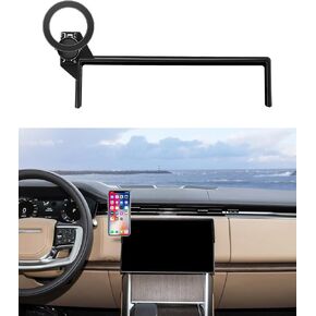 Car Phone Holder for 2023 2024 2025 Land Rover Range Rover/Range Rover Sport Accessories 13.1-Inch Screen Fixed Clip, 360° Rotation Phone Mount Compatible with MagSafe, Cell Phone Holder
