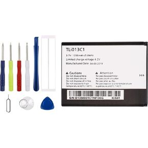 [NEW] TLI013C1 PRINCITION BUTTION FOR ALCATEL ONE TOUCH GO FLIP PHONE 4051S 4044W 4044T 4044O 4044V مع مجموعة أدوات مجانية.