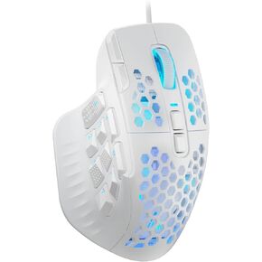 SOLAKAKA SM809 MMO Gaming Mouse Wired RGB with 9 Side Buttons,24000 DPI High Precision Sensor Optical Ergonomic Gamer Mouse,16 Programmable Custom Macro Shortcuts Remapping PC Gaming Mice for FPS MOBA