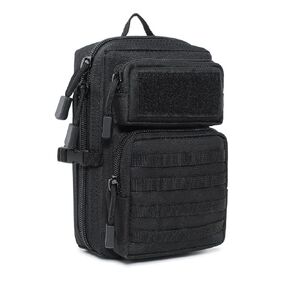 Tactical Molle Utility Pouch, EDC Tool Pouch Tactical Phone Pouches Mini Waist Pouches Medical EDC Pack Mini Design of 3-Day Backpack