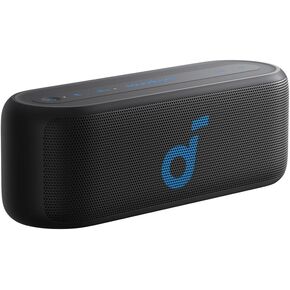 Soundcore Select 2S, Portable Bluetooth Speaker with 20W Stereo Sound, BassUp Technology, 16-Hour Playtime, Wireless Stereo Pairing, and IPX7 Waterproof for Biking, Outdoor Adventures(Renewed)