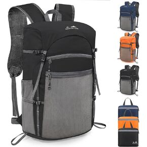 Seektop Small Lightweight Hiking Backpack, 20L Foldable Water-resistant Travel Camping Backpack Daypack for Men Women