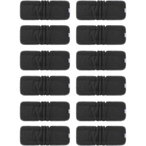 Babygoal Reusable Cloth Diaper Inserts Pack of 12, Absorbent & Breathable Liners, 3-Layer Microfiber Inserts for Cloth Diapers 12T in Kuwait