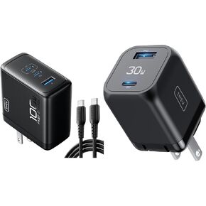 INIU 3-Port 100W + 30W Fast Charging Block