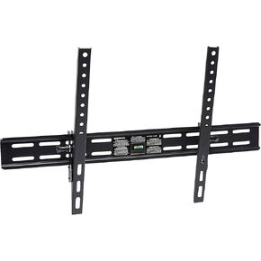 Amazon Basics Meath-Duty Tilting Wall Wall Mount مقابل 37 بوصة إلى 80 بوصة وأجهزة تلفزيون HDMI عالية السرعة-10 أقدام (أحدث معيار)