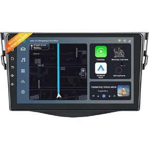 Car Radio Stereo for Toyota RAV4 2007-2012: Support 5G Wi-Fi GPS SWC DSP Backup Camera - 2GB RAM + 32GB ROM