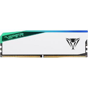 Patriot Memory Viper Elite 5 RGB DDR5 RAM 32GB (1X32GB) 5600MT/s CL36 1.35v UDIMM Desktop Gaming Memory Compatible with Intel XMP/AMD Expo - PVER532G56C36W