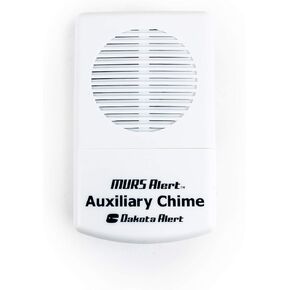 Dakota Alert MURS Auxiliary Chime - Battery-Operated Wired Ringer Alarm for M538-BS MURS Base Station, Murs Chime Alert