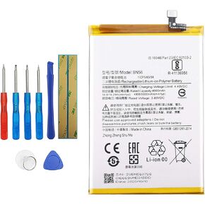 BN56 Replacement Battery Compatible with MI Redmi 9A Redmi 9C M2006C3LG MI Poco M2 Pro with Toolkit