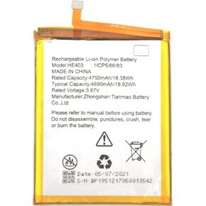 Replacement Battery HE403 Compatible with AT&T Radiant Max/Dream 5G EA211001 with Tools