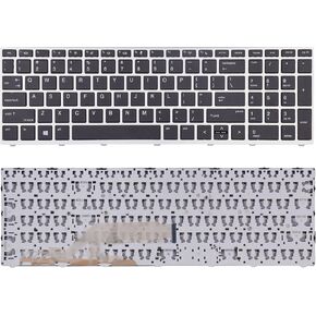 TLBTEK Keyboard Replacement Compatible with HP ProBook 450 G5 455 G5 470 G5 650 G4 650 G5 Series Laptop L00739-001 L09593-001 L01028-001 L01027-001 925741-001