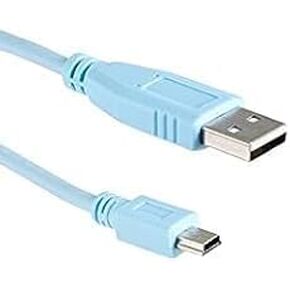 A-Male to Mini-B Console Cable USB 2.0 Compatible with PS3, 5PACK – High-Speed Charging & Data Transfer Cables