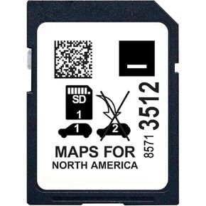 85713512 Latest Navigation SD Card Compatible with 2019-2024 Enclave Encore Envision CT4 CT5 XT6 Escalade Camaro Colorado Corvette Silverado Suburban Acadia Tahoe Canyon Yukon Sierra