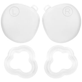 Geekria VR Protection and Cleaning Set Compatible with Meta Quest 3S, Lens Protective Cover and Anti-Drop Camera Lens Protector, Dust-Proof & Anti-Scratch, All-Round Protection Suit (6PCS, White)