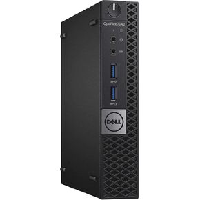 DELL OPTIPLEX 7040 6th Gen Micro Business Desktop Computer, Intel Quad Core i5 6400T up to 2.8GHz, 16G DDR4, 512G SSD, WiFi,HDMI, DP, Win 10 64-Bit Supports EN/ES/FR(CI5) (Renewed)