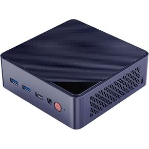 Mini PC N6M ، Intel 12th Gen Alder Lake- N100 (تصل إلى 3.4 جيجا هرتز) ، 16 جيجا بايت LPDDR5 512GB SSD MINI Computer ، 2x2.5G LAN ، HDMI/DP/USB-C 4K عرض ثلاثي/WIFI6/BT5.2