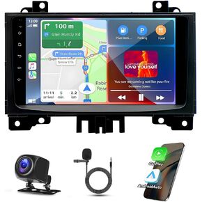 9 Inch Android 13 Car Stereo fit for Mercedes-Benz Sprinter 2006-2017 Touch Screen Car Radio Carplay Multimedia Player w/Carplay and Android Auto WiFi Bluetooth Navigation Backup Camera, 2GB+32GB
