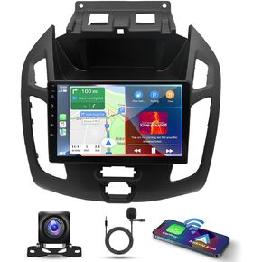 7" Android 13 Car Stereo for Ford Transit Connect 2014-2018, for Tourneo Connect 2014-2018 Touch Screen Car Radio Receiver w/Wireless Carplay Android Auto GPS Navigation AHD SWC Backup Camera, 2+32G