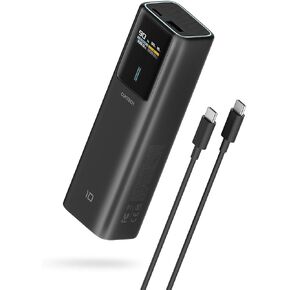 CUKTECH 100W Power Bank, 10000mAh Portable USB C Charger with Smart TFT Display, PD3.0 Fast Charging Compatible iPhone 16/15 Series, Samsung Galaxy S24/S23, iPad Air/Pro, MacBook, Dell etc.
