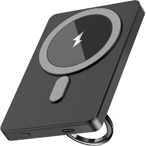 for MagSafe Portable Charger Power Bank 5000mAh Wireless Magnetic Charger with Fast USB-C Charging for iPhone 16 Pro Max/15/14/13/12 Series,Hiking Gear, Dorm Accessories,Summer,Travel Essentials