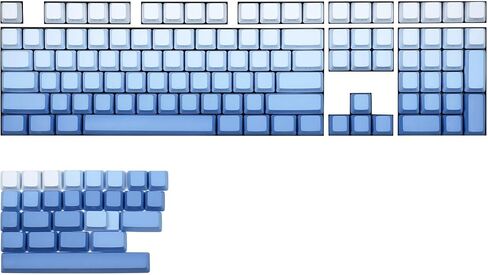 133 Keys Black and Pink PBT Keycaps Set, Side Print Shine Through Keycaps Backlit, Custom Cherry Profile Keycaps for 61/64/68/84/87/96/98/100/104/108 ANSI/ISO Cherry Mx Mechanical Keyboard in Saudi Arabia