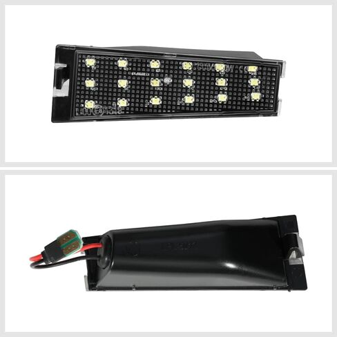 LPL-ZTL-9073 Pair of LED License Plate Lights Compatible with 07-14 Silverado/Sierra 2500 3500, 01-13 Silverado/Sierra 1500 in Kuwait