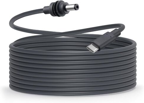 weishan 10ft USB C to DC Power Cable for Starlink Mini, PD 100W Type C Fast Charging Cord with Outdoor Waterproof DC Barrel in Saudi Arabia