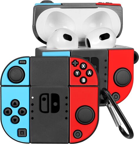 BOARETIU FORPODS PRO/PRO 2ND CASE - مع سلسلة المفاتيح اللطيفة Kawaii Funny 3D Silicone Fun Cool for Girls Women For Airpods Pro و Pro 2 Case Game in Kuwait