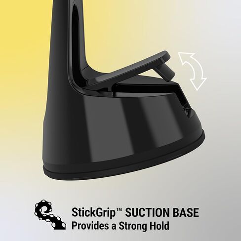 حامل لوحة القيادة المغناطيسية Scosche MPMSODVM-SP MagicMount Pro MS 4 في 1 / الزجاج الأمامي / فتحة التهوية مع ذراع متأرجح قابل للتعديل، حامل الهاتف الخلوي، متوافق مع سلسلة iPhone 16/15/14/13/12 وحافظة MagSafe in Kuwait