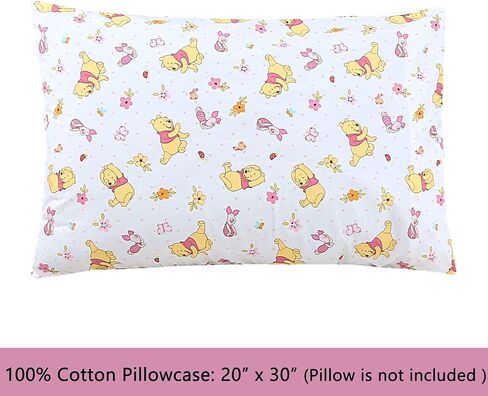 مجموعة ملاءات الأطفال الصغار من Cozy Line Home Fashions Flower Rosa Flourish Butterfly مكونة من 3 قطع من القطن باللون الوردي المخضر in Kuwait